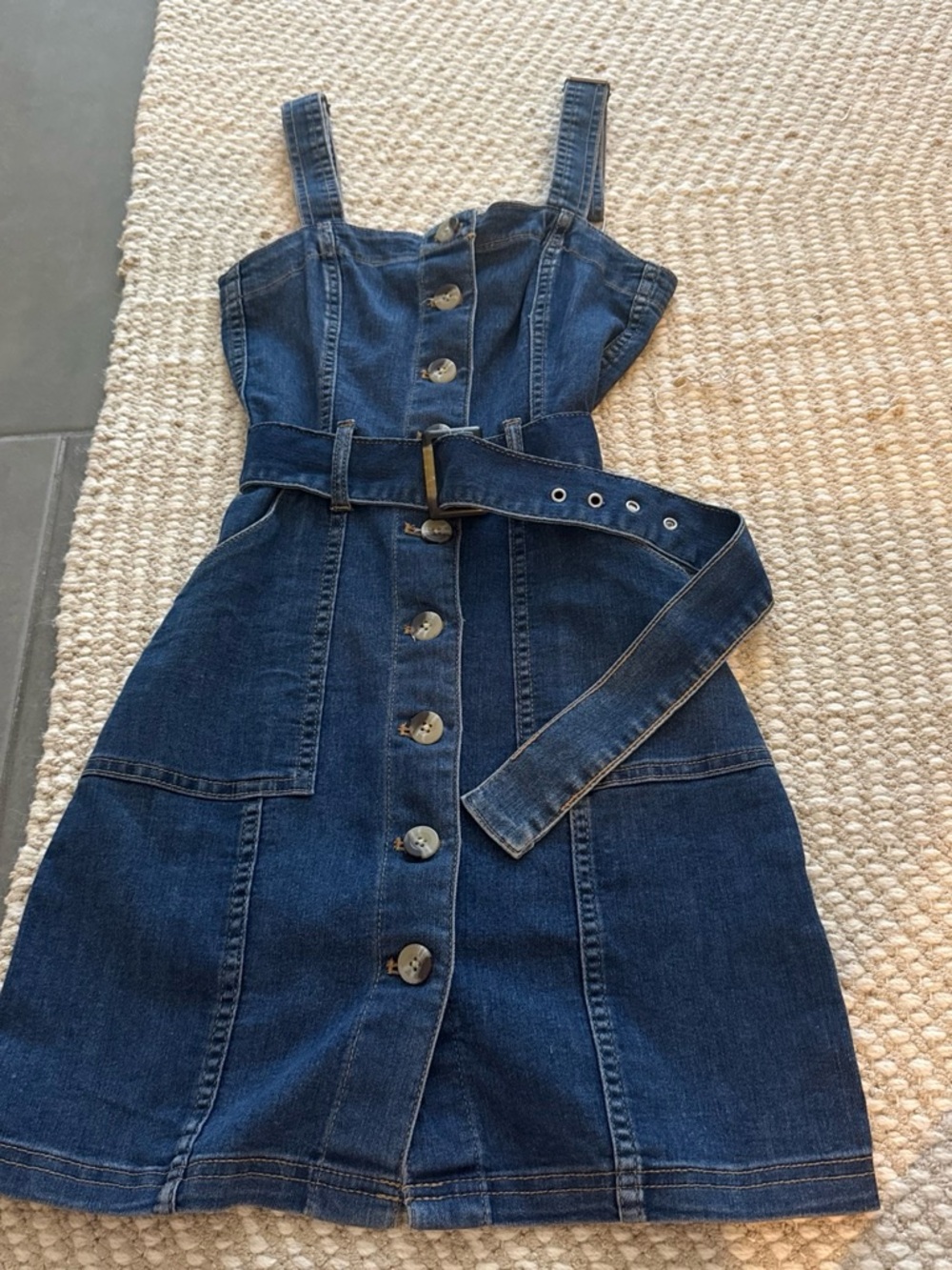 H&M Blue Denim Dress